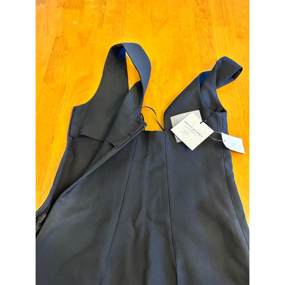 NWT Philosophy Di Lorenzo Serafini Women's Black Sleeveless Jumpsuit - Picture 10 of 13